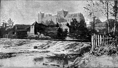 RIPON CATHEDRAL.  From a Photo. by Elliott & Fry.