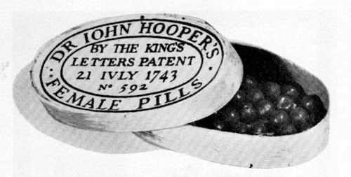 An Original Package of Hooper's Pills