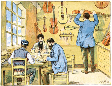 La Fabrication des Instruments à cordes