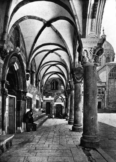 LOGGIA OF THE RECTOR'S PALACE, RAGUSA 