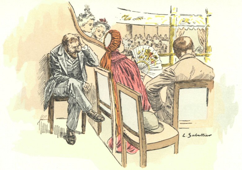 A LOGE AT THE PALAIS-ROYAL THEATRE.