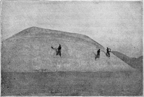 SALT HEAPS AT THE GOVERNMENT WORKS AT TONG-KU.