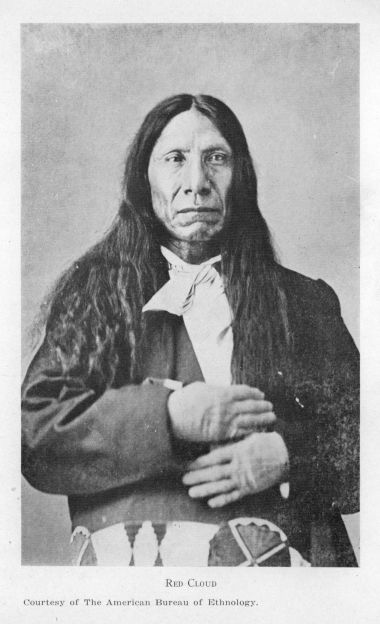 RED CLOUD.  Courtesy of The American Bureau of Ethnology.