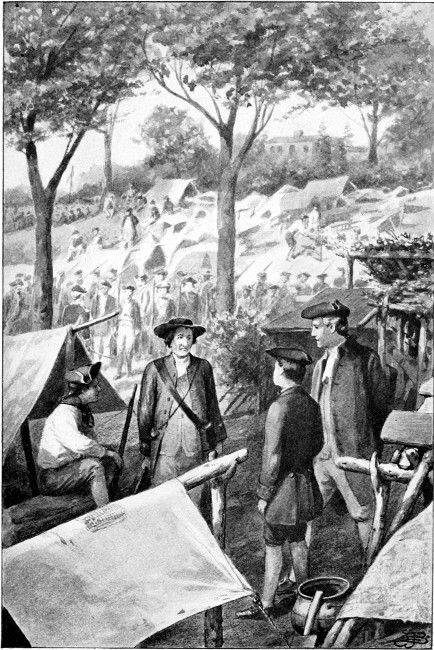 THE ENCAMPMENT AT CAMBRIDGE.