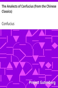 The Analects of Confucius (from the Chinese Classics)书籍封面