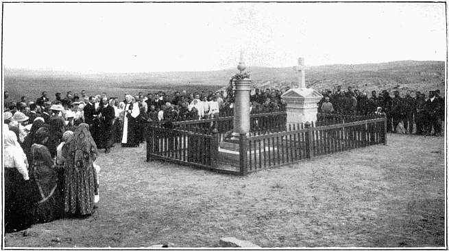 Consecration of Burial Ground in the Siberian Steppes. (See page 178.)