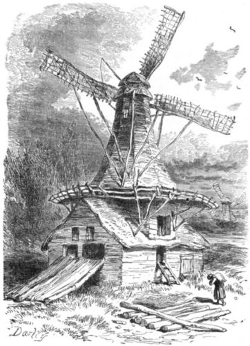 A Dutch windmill