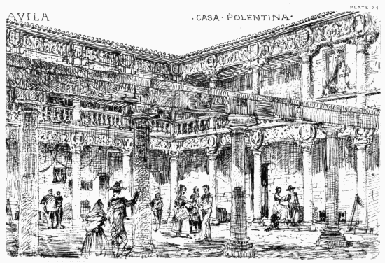 PLATE 24 AVILA CASA POLENTINA MDW 1869