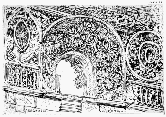 PLATE 30 MDW 1869 SEGOVIA ALCAZAR