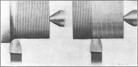 Roughing Cut—Light Finishing Cut and Coarse Feed