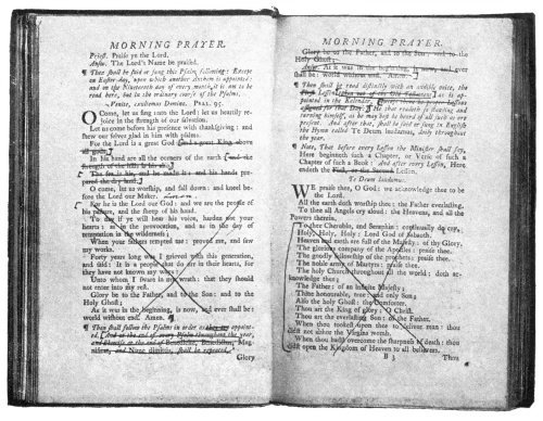 THE BOOK OF COMMON PRAYER AS ABRIDGED BY LORD DESPENCER AND FRANKLIN