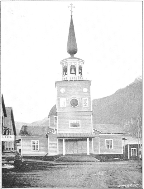 Copyright by E. A. Hegg, Juneau  Greek-Russian Church at Sitka