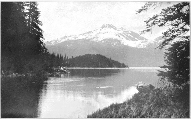 Copyright by E. A. Hegg, Juneau  Eyak Lake, near Cordova