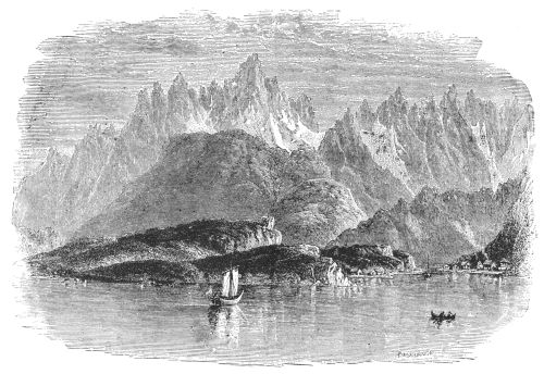 THE RAFT SUND IN VESTFJORD, BETWEEN LOFOTEN AND VESTERAALEN ISLANDS.