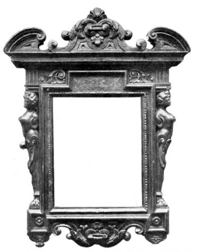 Frame of wood.