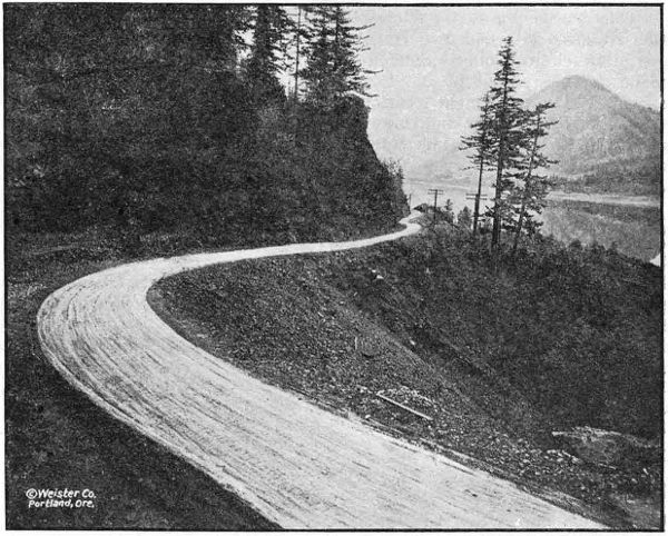 THE COLUMBIA RIVER HIGHWAY WEST OF LINDSAY IN HOOD RIVER COUNTY