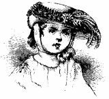 INFANT'S STRAW BEDFORD HAT.