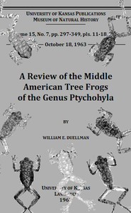 A Review of the Middle American Tree Frogs of the Genus Ptychohyla