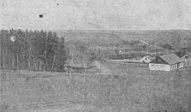 A landscape view of Central Saskatchewan.