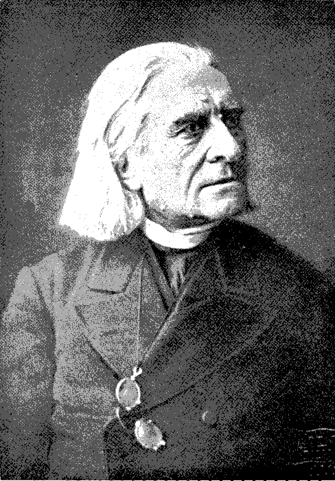 No. 1 Cut the picture of Franz Liszt from the picture sheet. Paste in here.  Write full name and dates beneath.