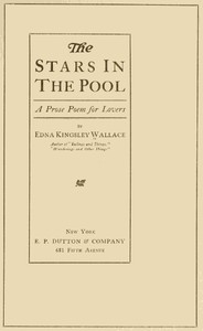 The Stars in the Pool: A Prose Poem for Lovers
