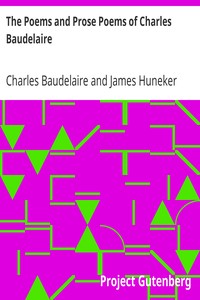 The Poems and Prose Poems of Charles Baudelaire书籍封面