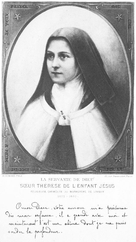 LA SERVANTE DE DIEU  SŒUR THÉRÈSE DE L'ENFANT JÉSUS  RELIGIEUSE CARMÉLITE DU MONASTÈRE DE LISIEUX  1873-1897