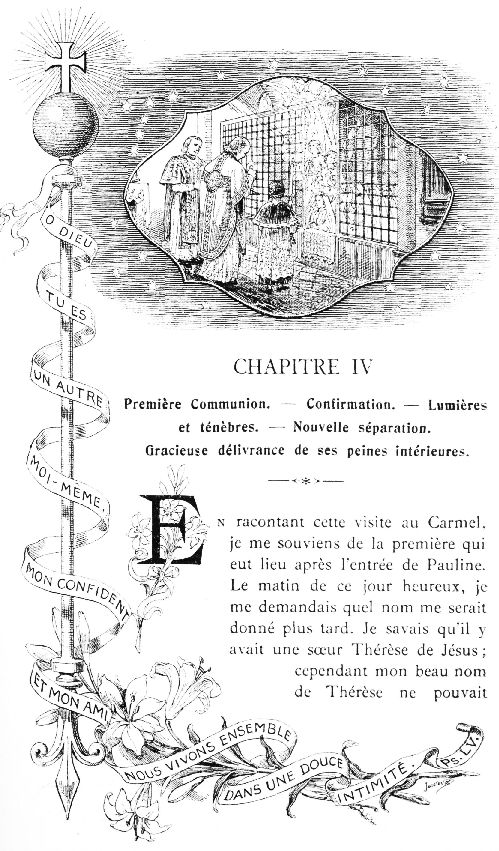 O DIEU TU ES UN AUTRE MOI-MÊME, MON CONFIDENT ET MON AMI, NOUS VIVONS ENSEMBLE DANS UNE DOUCE INTIMITÉ. Ps. LV.