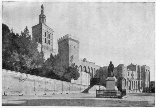 Le Palais des Papes, Avignon.