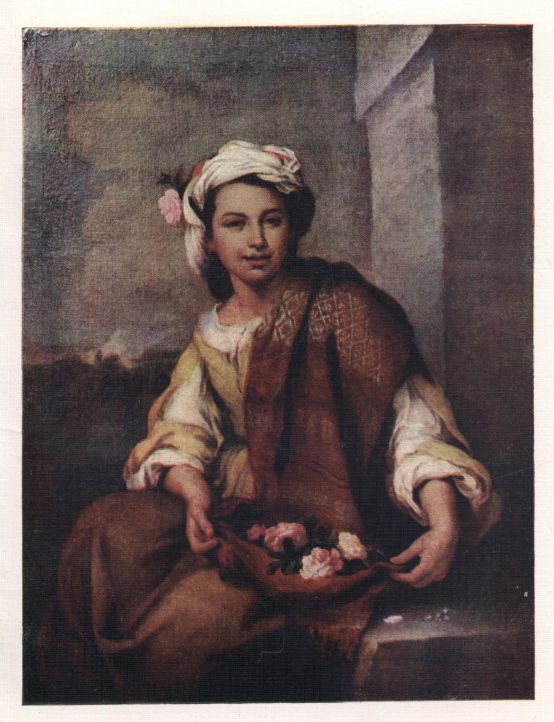 Plate II.—THE BEGGAR GIRL