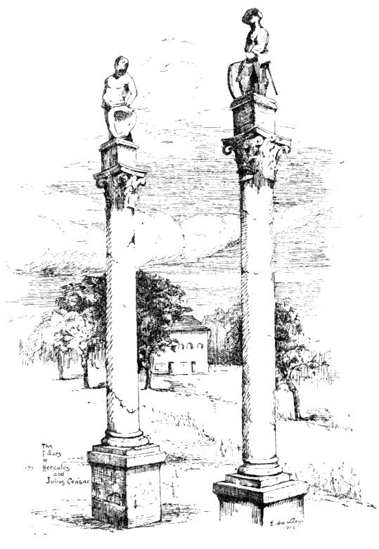 The Pillars of Hercules and Julius Ceásar
