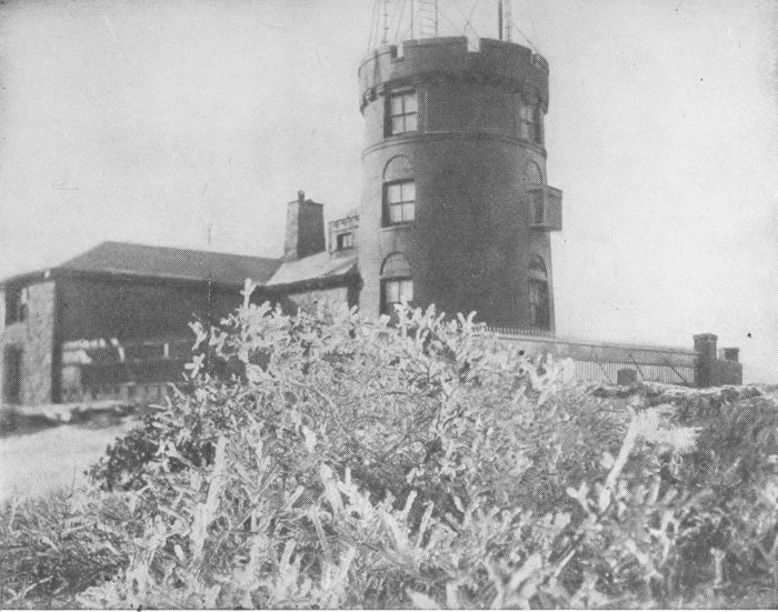 Fig. 15. Blue Hill Observatory During Ice Storm, November 29-30, 1922