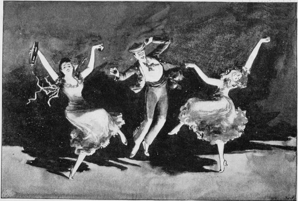 Plate XXXIV.  DANCERS AT GRANADA—THE BOLERO.  Page 289.