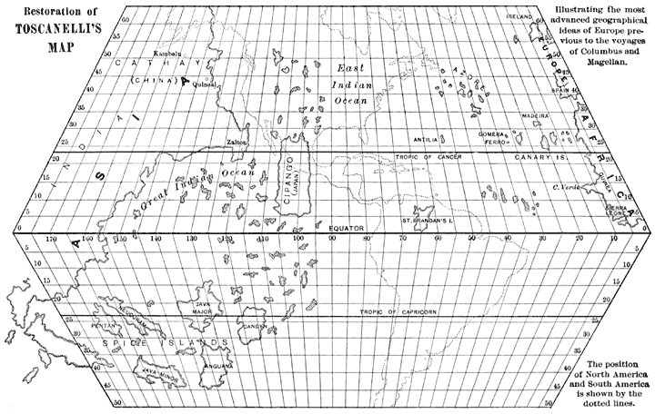 Restoration of Toscanelli’s Map
