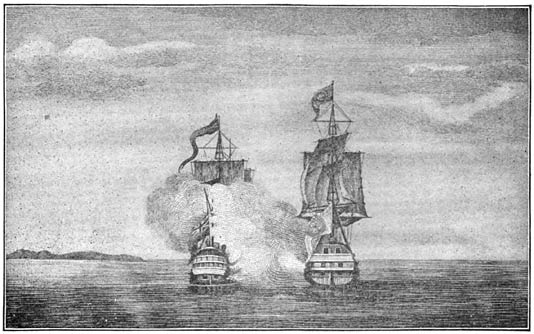 Capture of the Galleon “Cabadonga,” off the Coast of Samar.