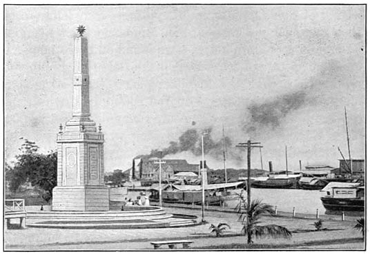The Anda Monument in Manila.