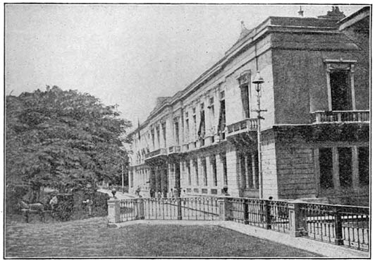 The Palace, Manila. Headquarters of the Government.