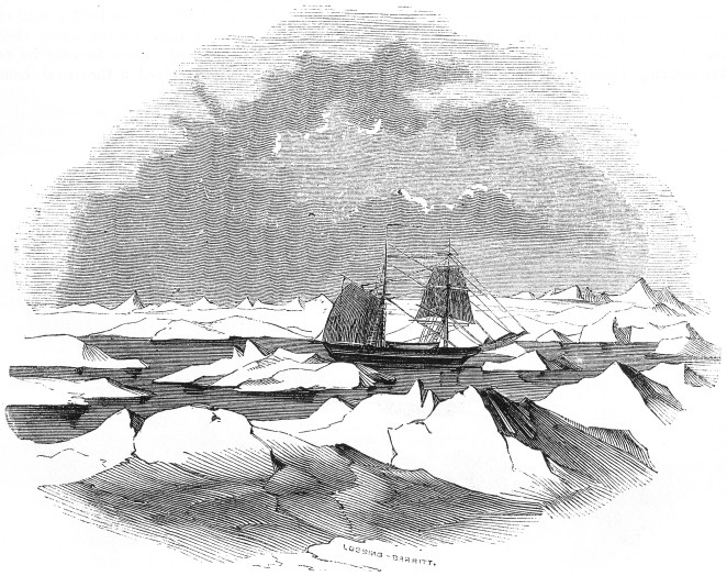 THE ADVANCE IN DAVIS'S STRAITS, JUNE 5, 1851.