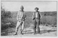 Photo: J. B. Tyrrell, August 10, 1894. TWO CHIPEWYAN INDIANS FROM KAZAN RIVER