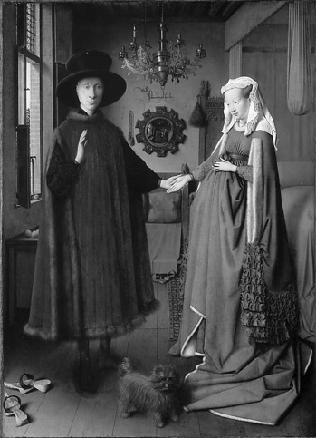 JOHN ARNOLFINI AND HIS WIFE JOAN