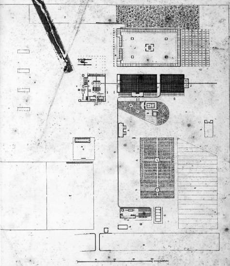 PLANO DE LAS FABRICAS DEL INGENIO FLOR DE CUBA,  propiedad de los Srēs ARRIETA.