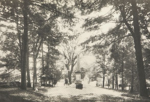 MONUMENT TO COMMEMORATE THE SKIRMISH AT CONCORD BRIDGE