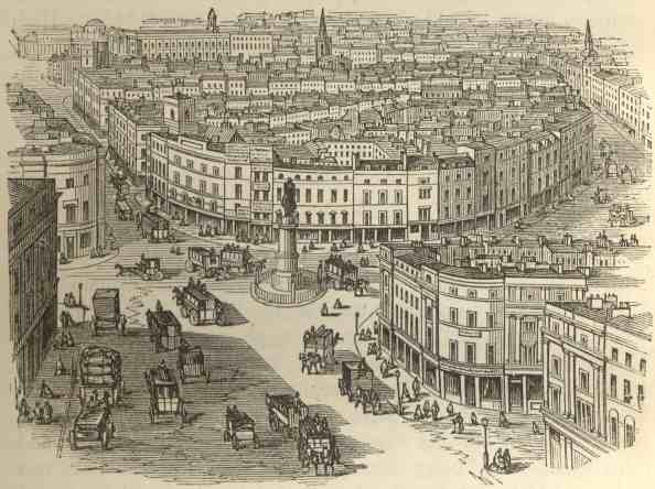 King William Street, Gracechurch Street, &c.  (Bank and Royal Exchange in the distance.)