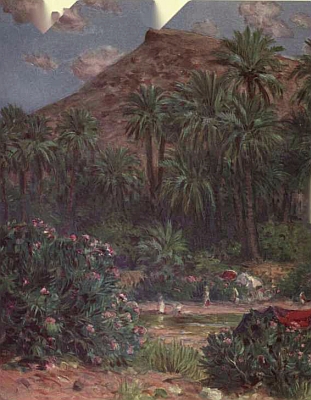 Illustration: Among all trees, one is blessed like the Mussulman,  'tis the palm, said the Prophet.