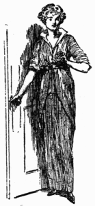 woman at door