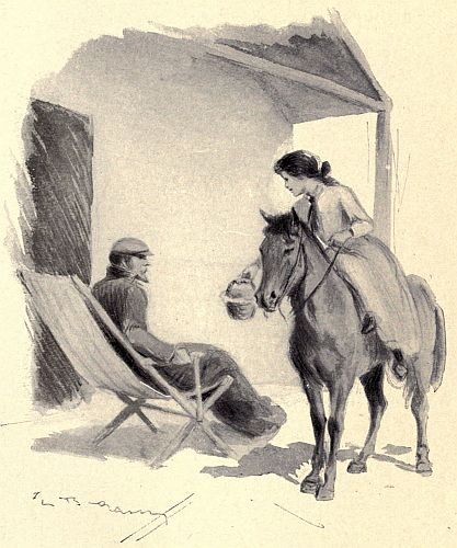 talking from horseback