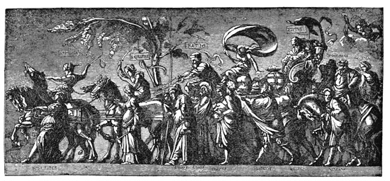 THE TRIUMPH OF RICHES, BY HOLBEIN.