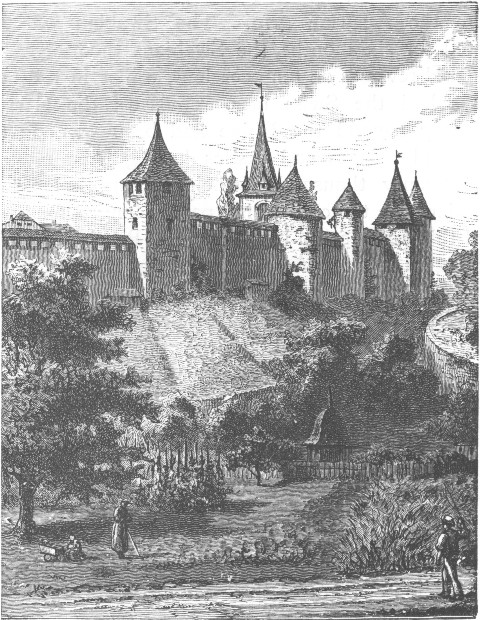 CITY WALLS OF MURTEN.