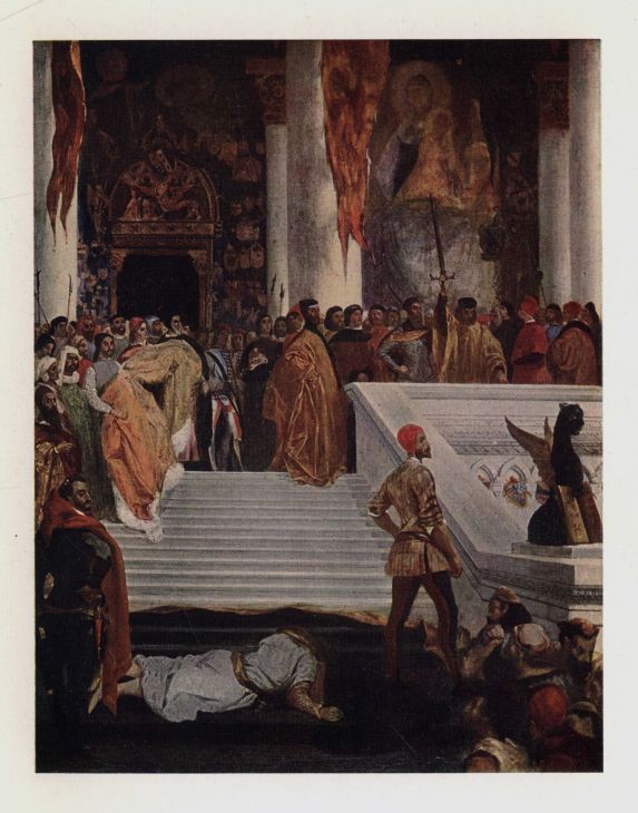 PLATE VII.--THE EXECUTION OF THE DOGE MARINO FALIERO