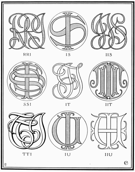 PLATE LXIX—IR, IS, IT, IU